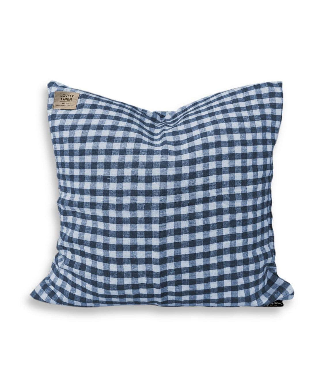 Lovely Linen MISTY Kuddfodral Square 50X50, Denimblå - Azalea Home