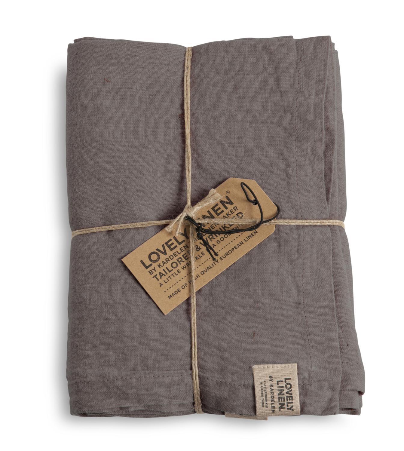 Lovely Linen MISTY Löpare 47X150, Grey - Azalea Home