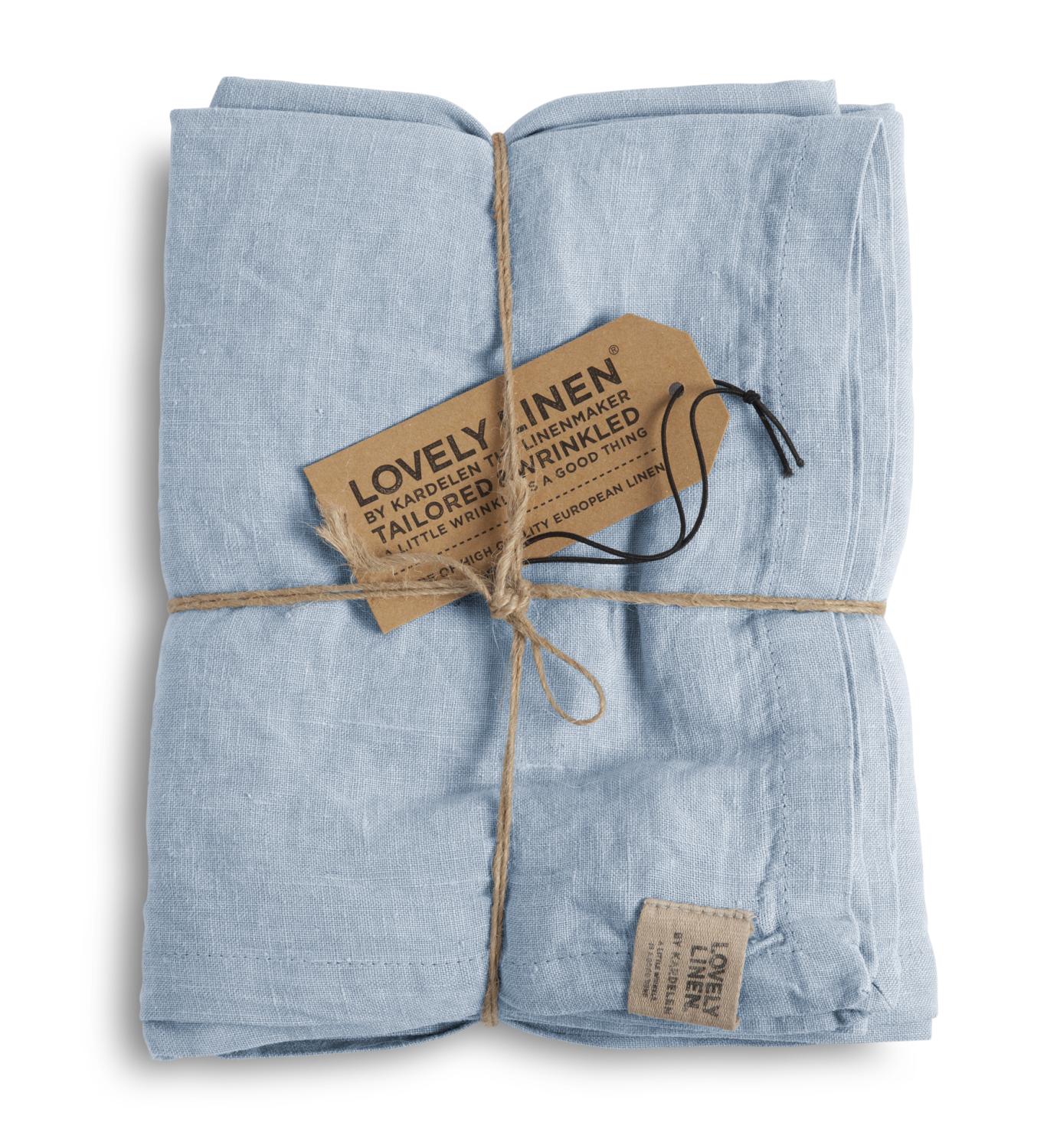 Lovely Linen MISTY Löpare 47X150, Sky - Azalea Home