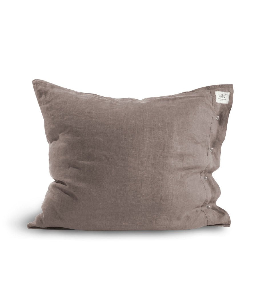 Lovely Linen MISTY Örngott 80X80, Grå - Azalea Home