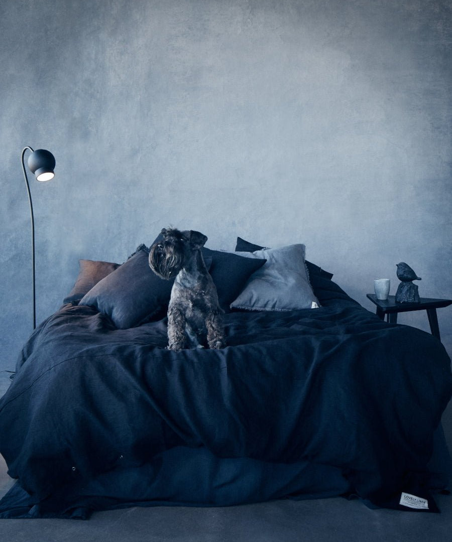Lovely Linen MISTY Örngott 80X80, Night - Azalea Home
