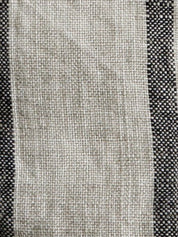 Lovely Linen MISTY Örngott Stripe 40X80, Svart - Azalea Home