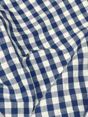 Lovely Linen MISTY Påslakan 135X200, Denimblå - Azalea Home