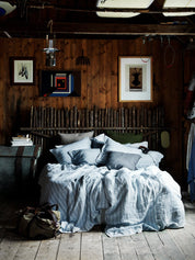 Lovely Linen MISTY Påslakan 150X210, Sky - Azalea Home