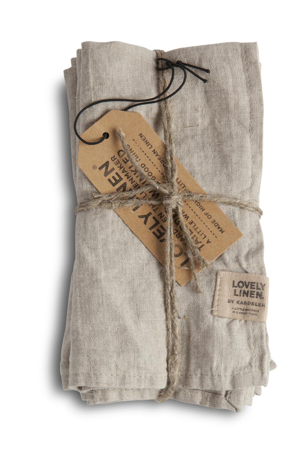 Lovely Linen MISTY Servetter 42X42, Meadow - Azalea Home
