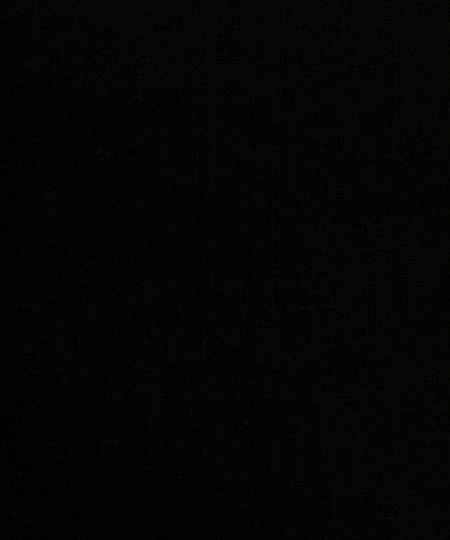 Lovely Linen RUSTIC Löpare 45X150, Black - Azalea Home