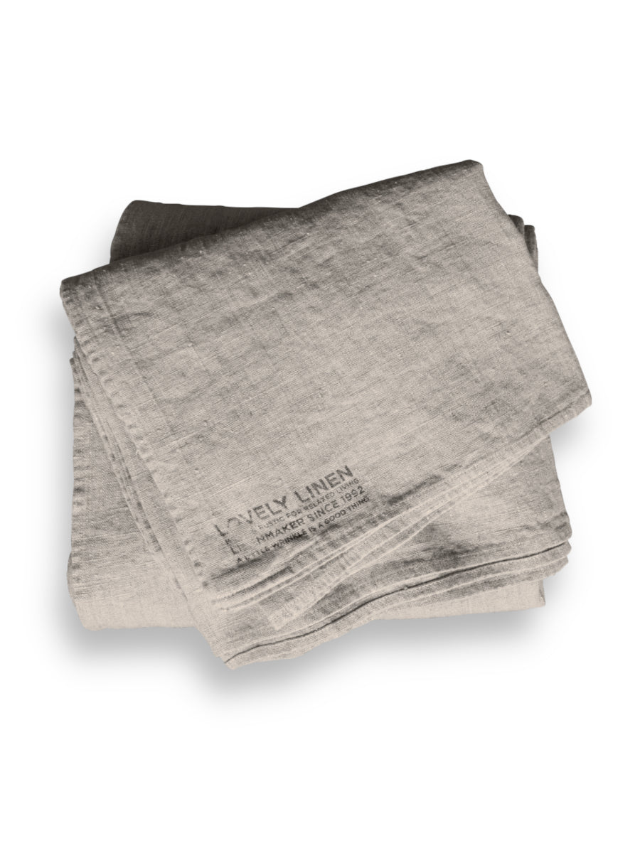 Lovely Linen RUSTIC Överkast 170X260, Beige - Azalea Home