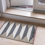 Mette Ditmer ACCORDION Allround Dörrmatta 55x80, Sand - Azalea Home