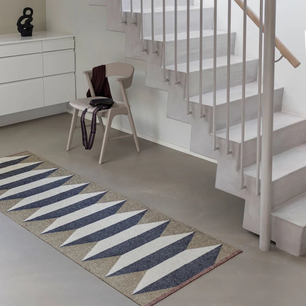 Mette Ditmer ACCORDION Allround Gångmatta 77x240, Sand - Azalea Home