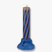 Mette Ditmer ART PIECE Blockljusstake, Kobolt - Azalea Home