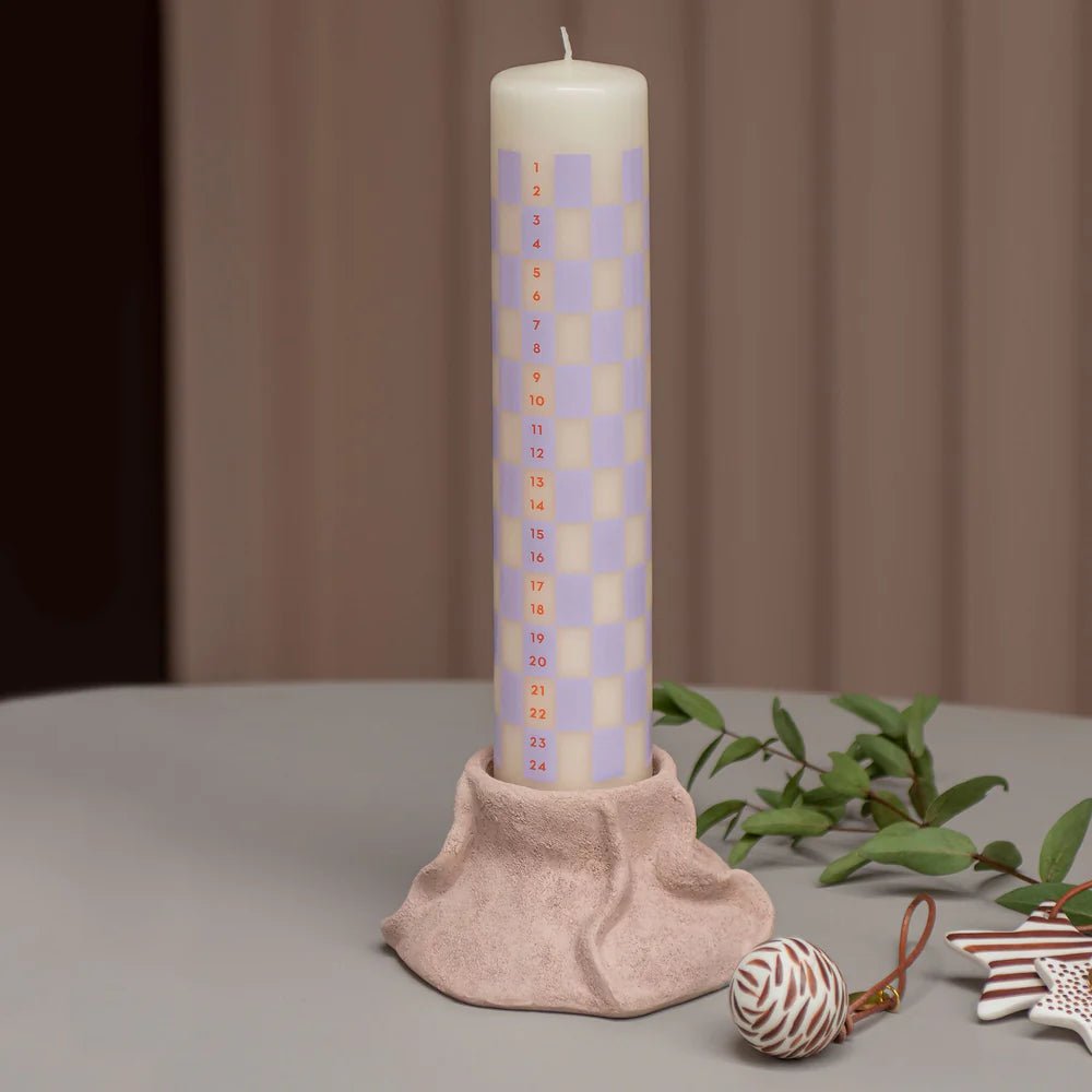 Mette Ditmer ART PIECE Blockljusstake, Powder rose - Azalea Home