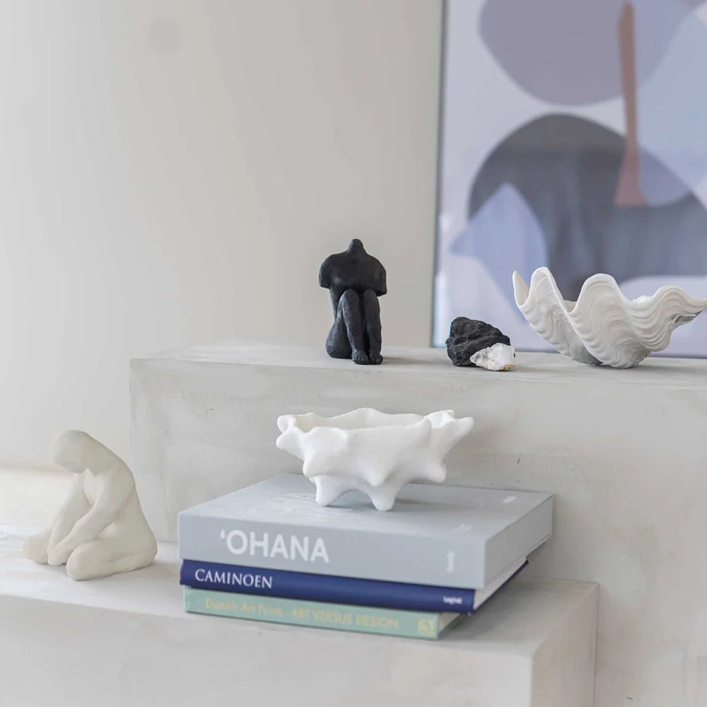 Mette Ditmer ART PIECE Chestnut Dekorationsskål, Off - white - Azalea Home