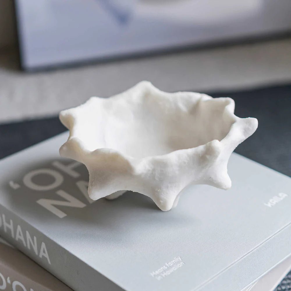 Mette Ditmer ART PIECE Chestnut Dekorationsskål, Off - white - Azalea Home