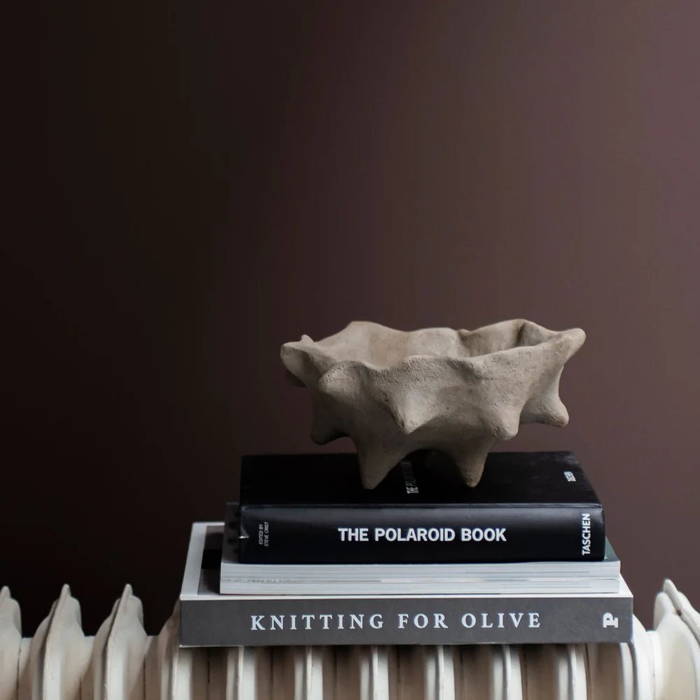 Mette Ditmer ART PIECE Chestnut Dekorationsskål, Sand - Azalea Home