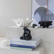Mette Ditmer ART PIECE Chestnut Dekorationsskål, Svart - Azalea Home