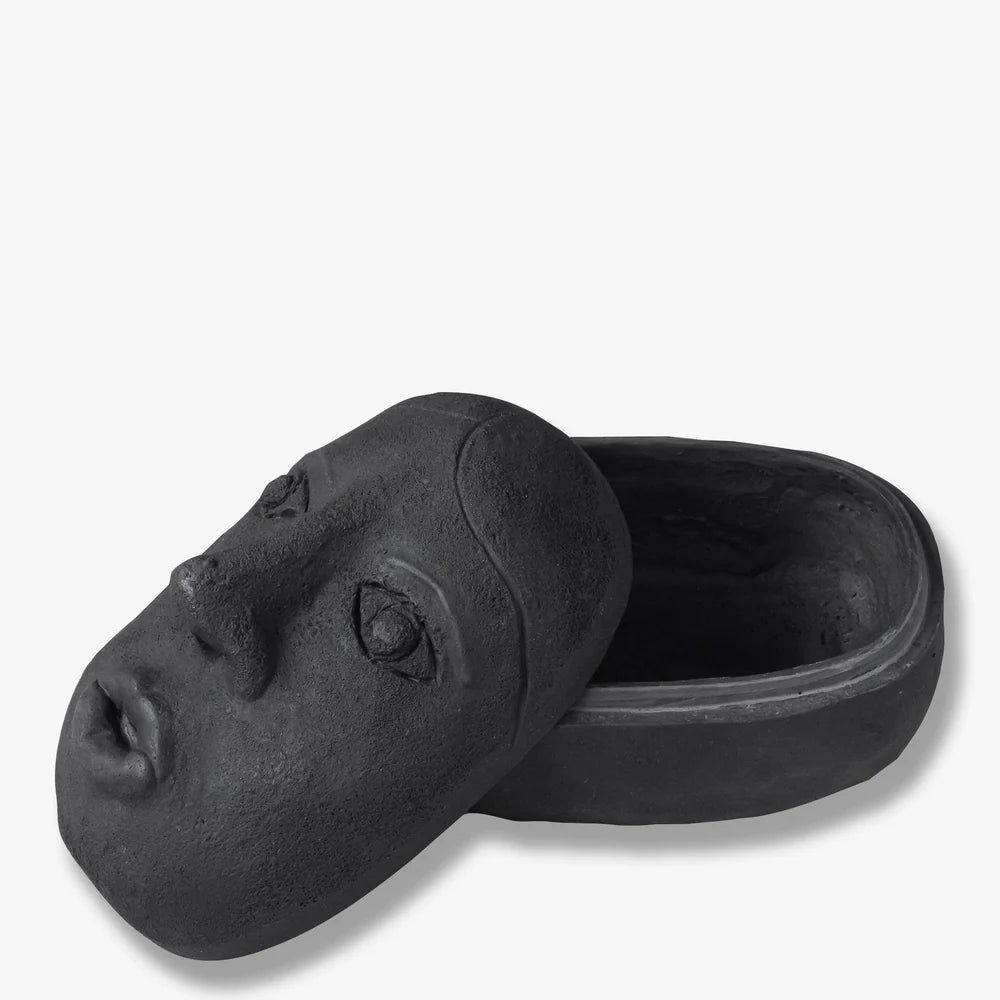 Mette Ditmer ART PIECE Face Burk, Svart - Azalea Home