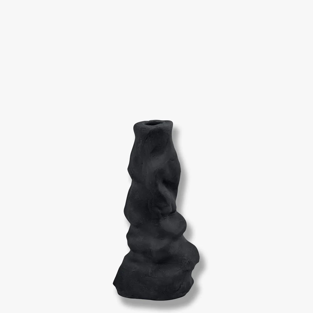Mette Ditmer ART PIECE Liquid Ljusstake, Svart - Azalea Home
