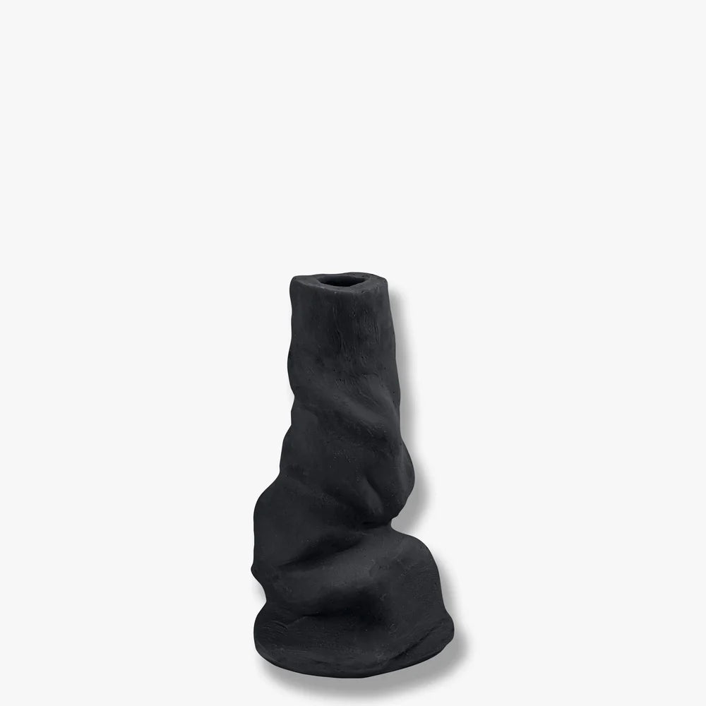 Mette Ditmer ART PIECE Liquid Ljusstake, Svart - Azalea Home