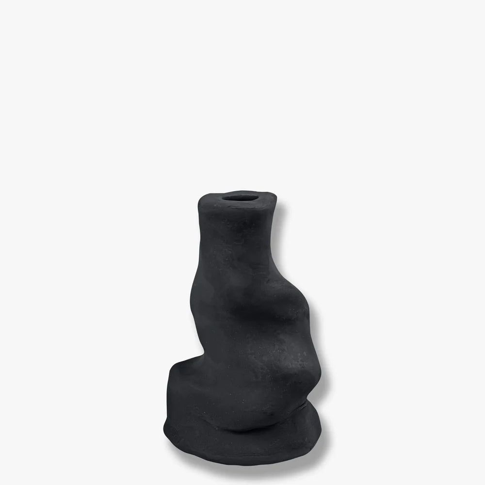 Mette Ditmer ART PIECE Liquid Ljusstake, Svart - Azalea Home