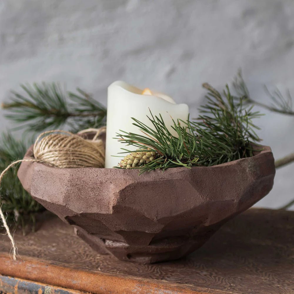 Mette Ditmer ART PIECE Ljusskål, Clay - Azalea Home