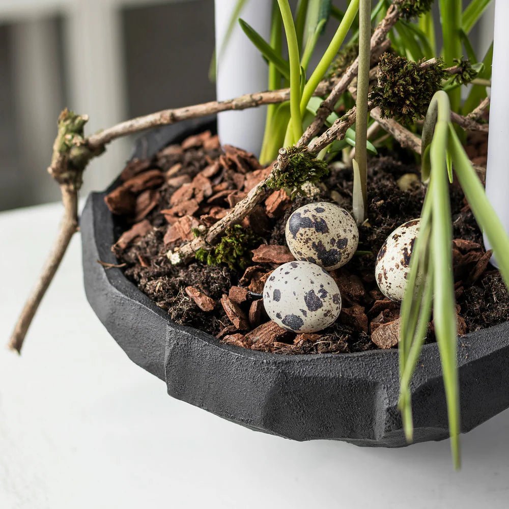 Mette Ditmer ART PIECE Ljusskål, Svart - Azalea Home