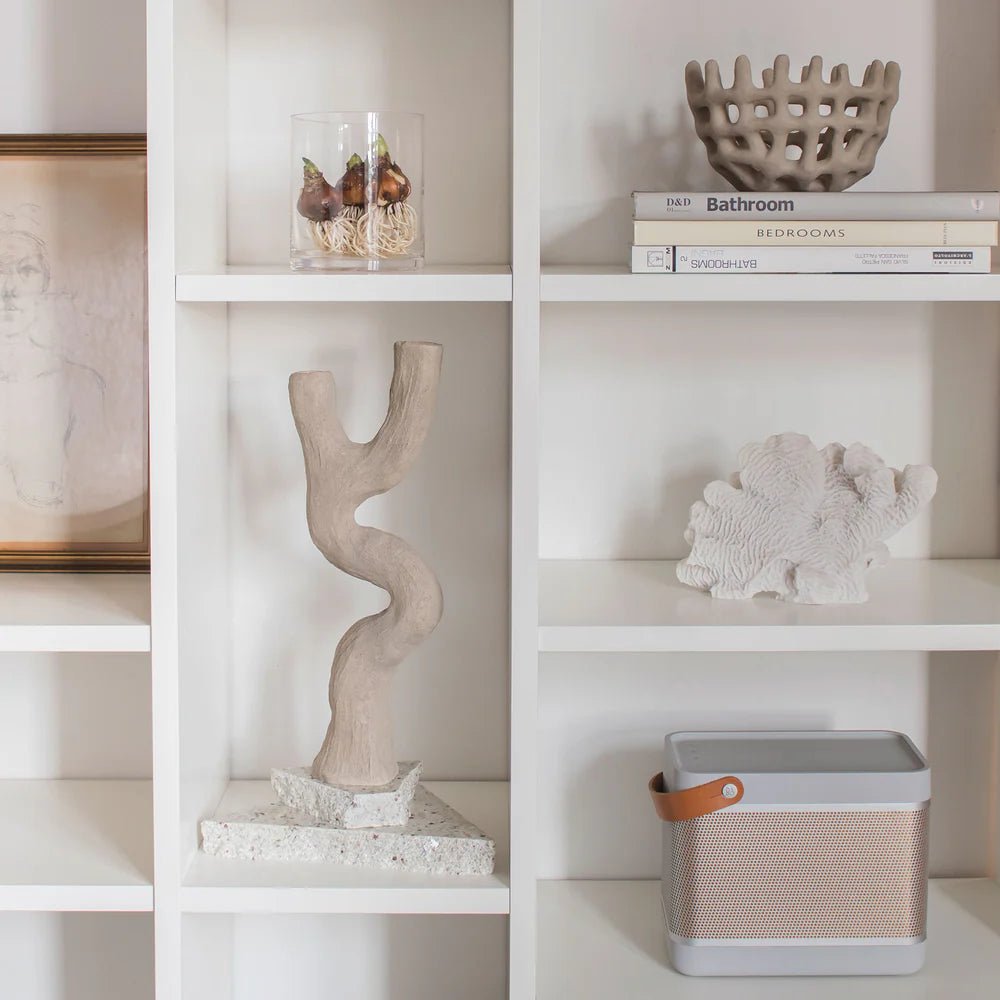 Mette Ditmer ART PIECE Ljusstake, Sand - Azalea Home