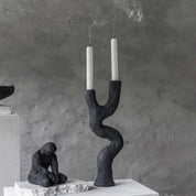Mette Ditmer ART PIECE Ljusstake, Svart - Azalea Home