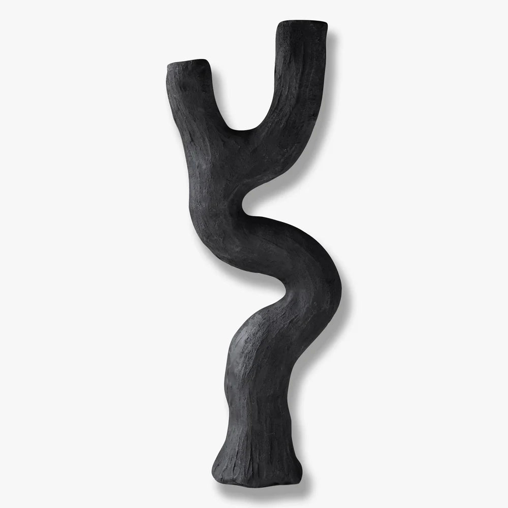 Mette Ditmer ART PIECE Ljusstake, Svart - Azalea Home