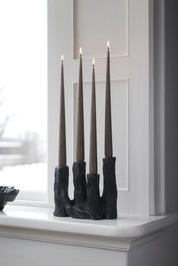 Mette Ditmer ART PIECE Ljusstake, Svart - Azalea Home