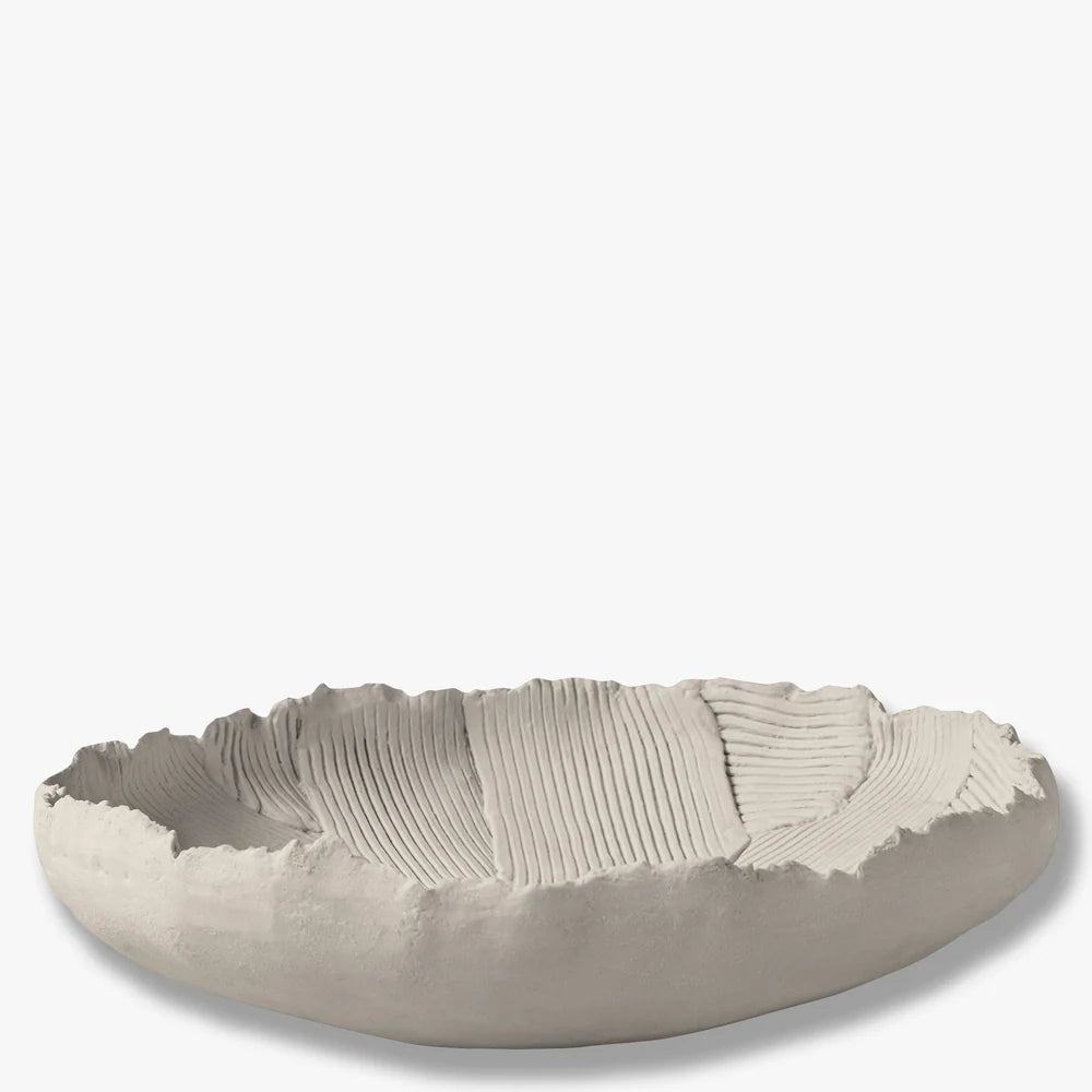 Mette Ditmer ART PIECE Patch Skål, Off - white - Azalea Home
