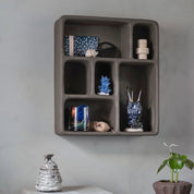 Mette Ditmer ART STUDIO Set Box Hylla, Dark stone - Azalea Home