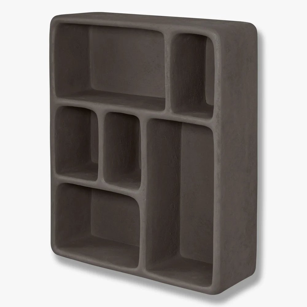 Mette Ditmer ART STUDIO Set Box Hylla, Dark stone - Azalea Home
