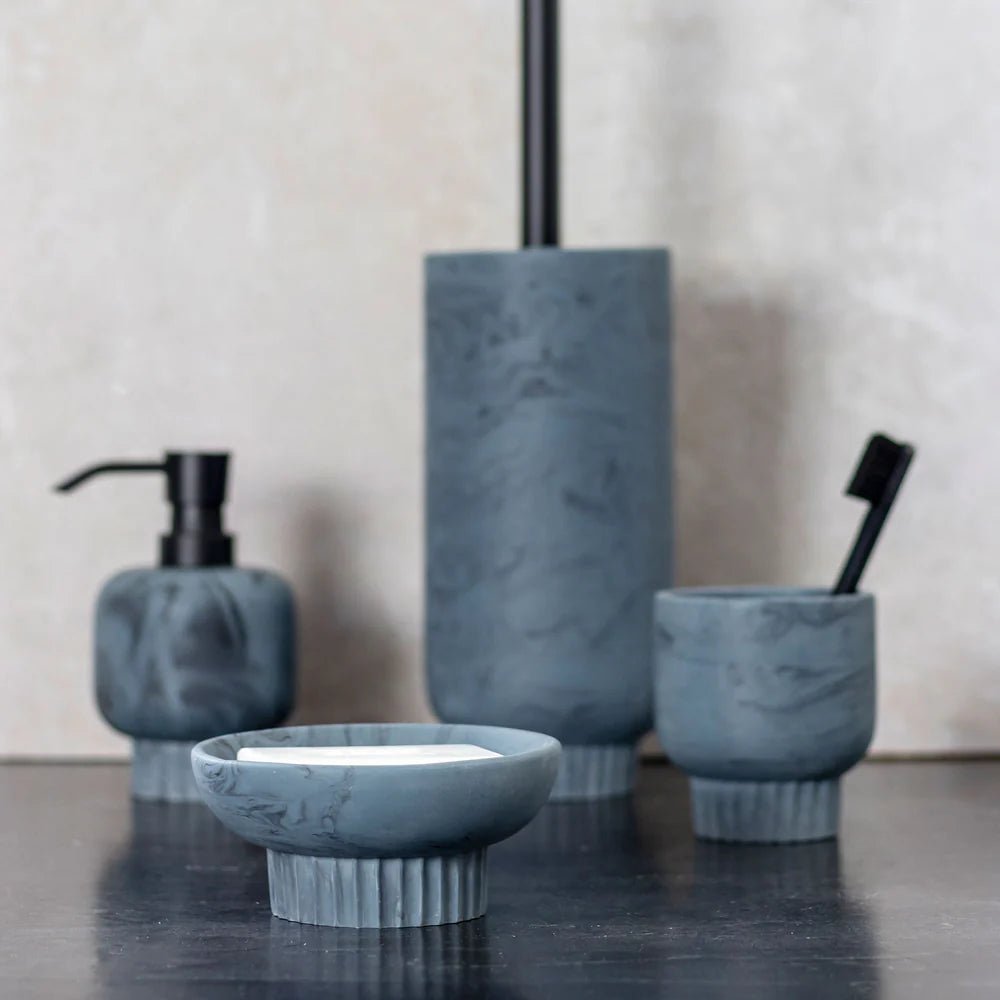 Mette Ditmer ATTITUDE Tvålfat, Slate blue - Azalea Home