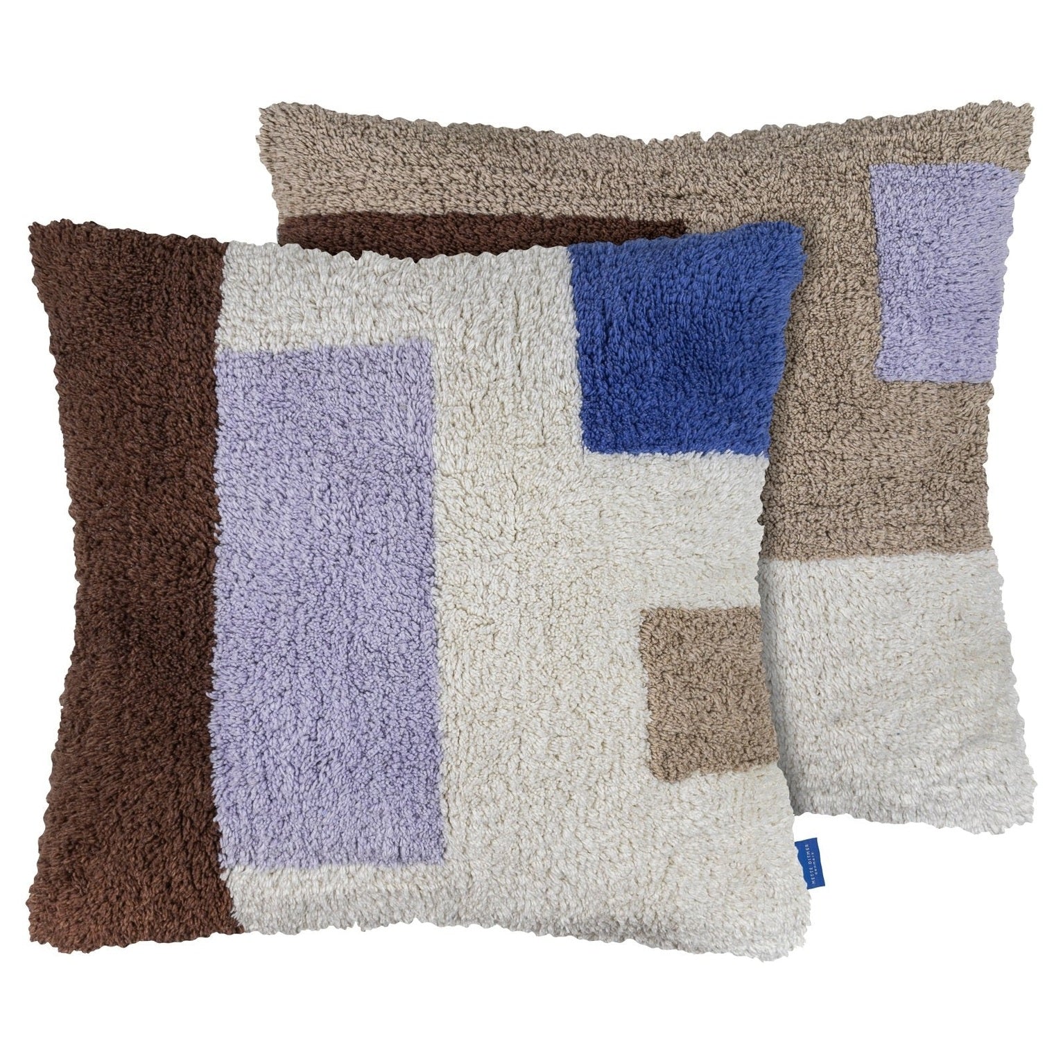 Mette Ditmer BRICK Kuddfodral 50x50, Chocolate - Azalea Home