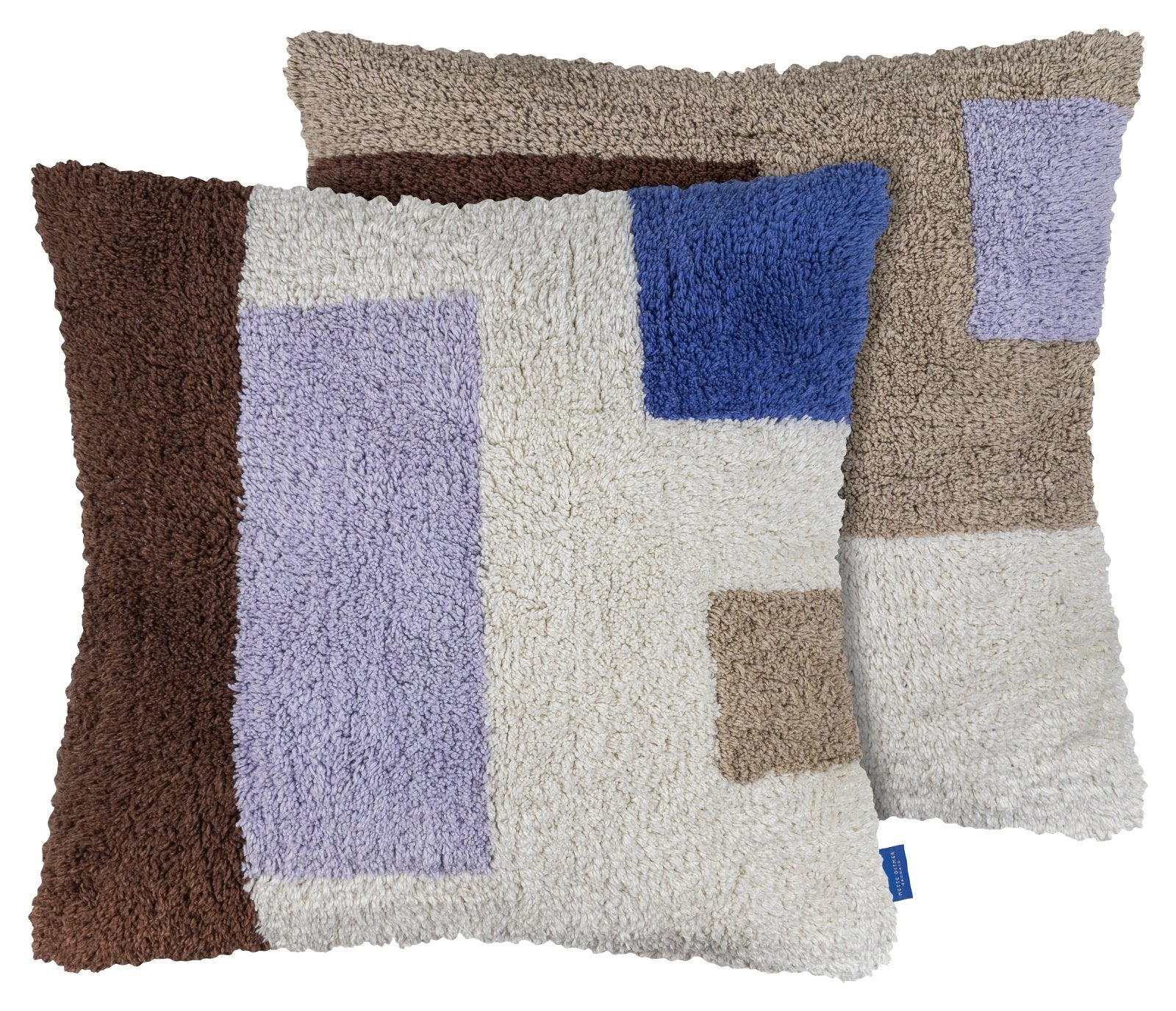 Mette Ditmer BRICK Kuddfodral 50x50, Chocolate - Azalea Home