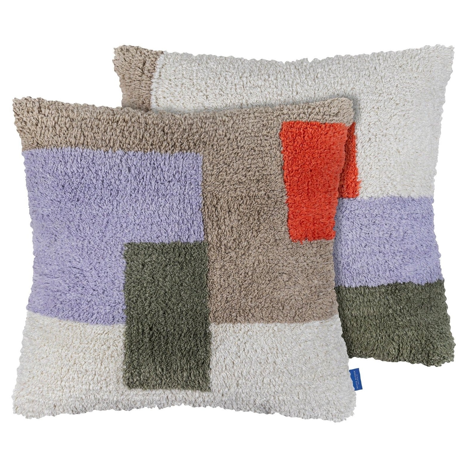 Mette Ditmer BRICK Kuddfodral 50x50, Dark Olive - Azalea Home