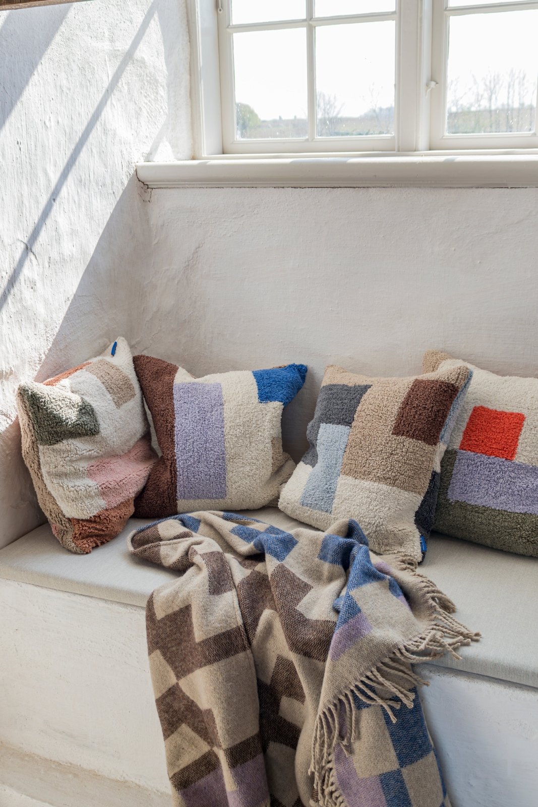 Mette Ditmer BRICK Kuddfodral 50x50, Rust - Azalea Home