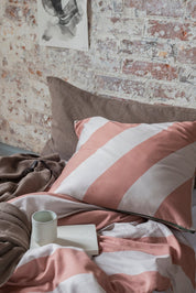 Mette Ditmer DIAGONAL Bäddset, Brick / Sand - Azalea Home