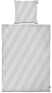 Mette Ditmer DIAGONAL Bäddset, Brick / Sand - Azalea Home