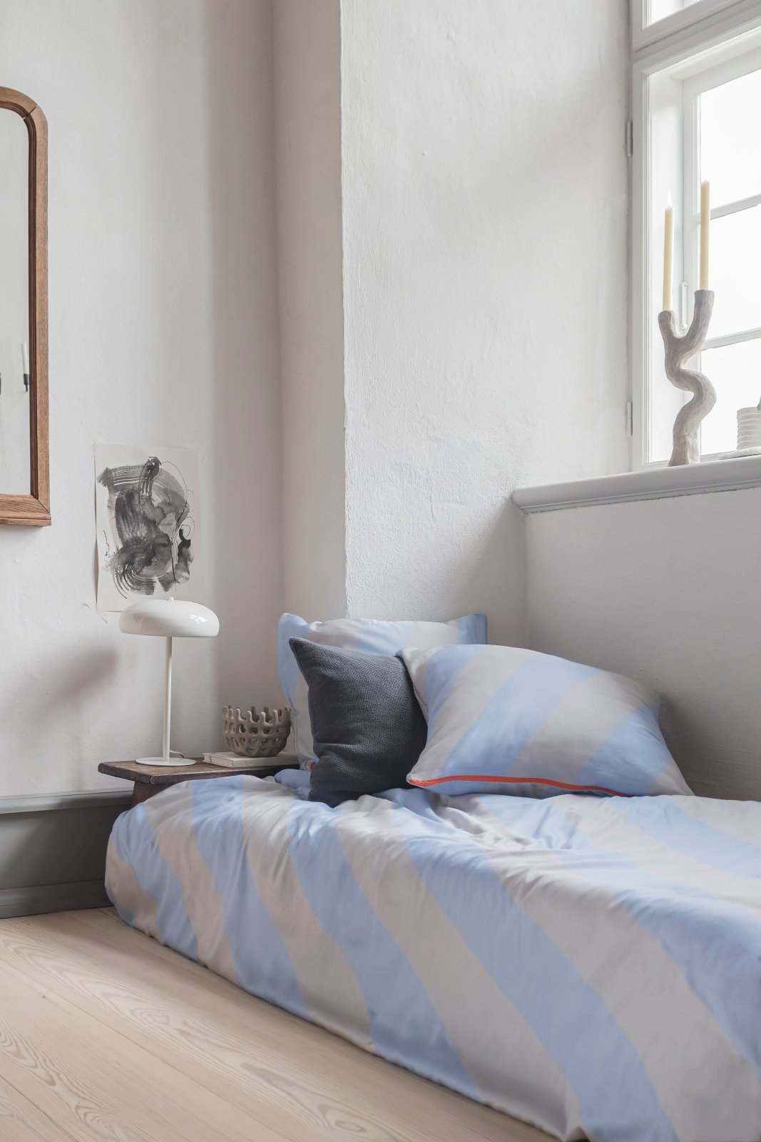 Mette Ditmer DIAGONAL Bäddset, Brick / Sand - Azalea Home