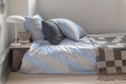 Mette Ditmer DIAGONAL Bäddset, Ljusgrå / Sand - Azalea Home