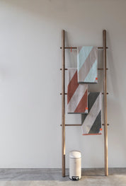 Mette Ditmer DIAGONAL Badhandduk 70x133, Dark olive - Azalea Home