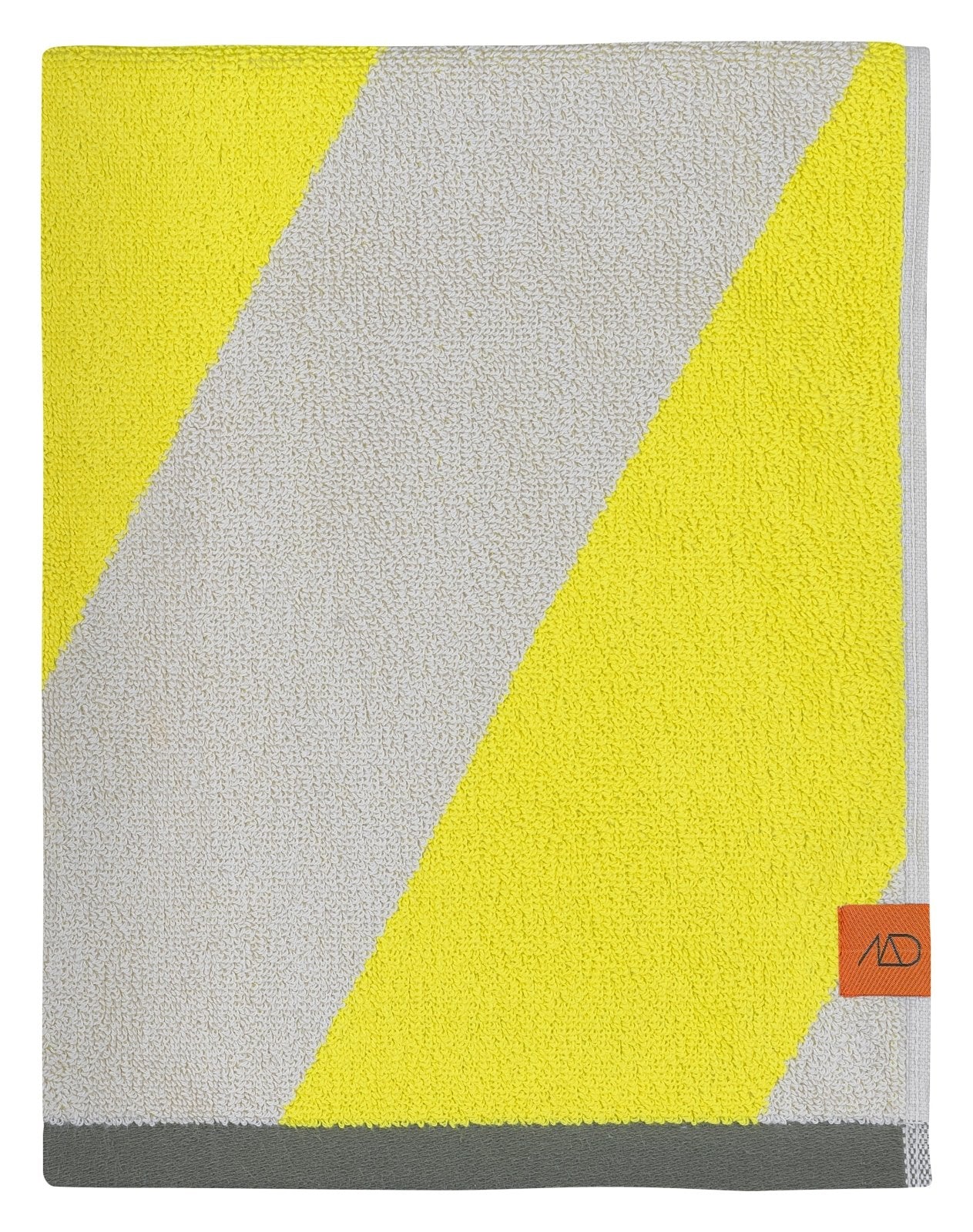 Mette Ditmer DIAGONAL Badhandduk 70x133, Gul - Azalea Home
