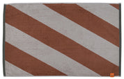 Mette Ditmer DIAGONAL Badrumsmatta 50x80, Brick - Azalea Home