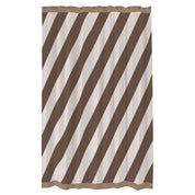 Mette Ditmer DIAGONAL Duschdraperi 150x200, Chocolate - Azalea Home