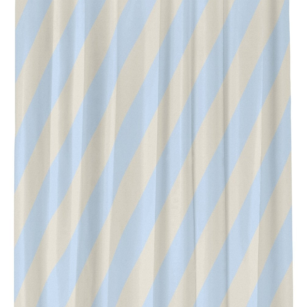 Mette Ditmer DIAGONAL Duschdraperi 150x200, Ljusblått - Azalea Home