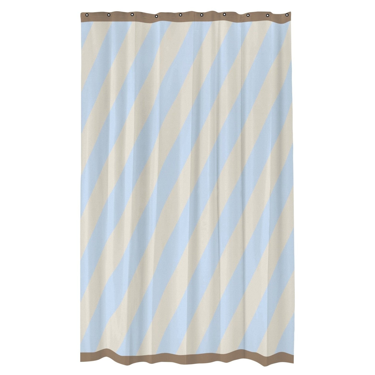 Mette Ditmer DIAGONAL Duschdraperi 150x200, Ljusblått - Azalea Home