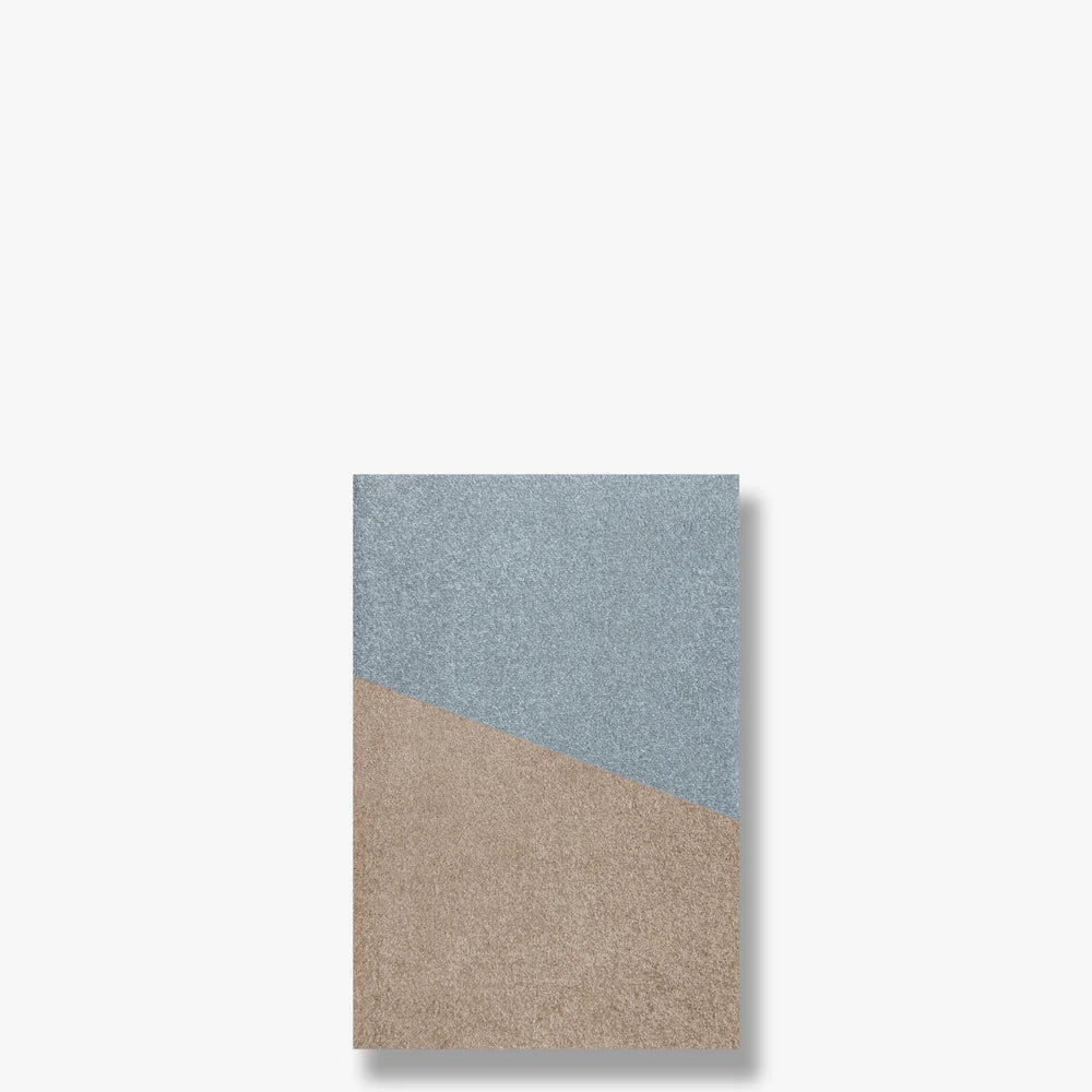 Mette Ditmer DUET Allround Matta 55x80, Slate blue - Azalea Home