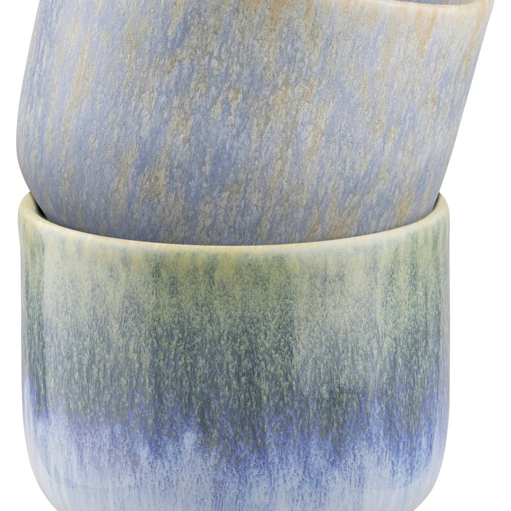 Mette Ditmer ELEMENTS Mugg 2 - pack, Blue tones - Azalea Home
