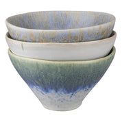 Mette Ditmer ELEMENTS Skålar 3 - pack Ø12xH6,5, Blue tones - Azalea Home